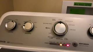 Maytag washer bravos MVWX655DW1 spinning sound maytag [upl. by Redfield]