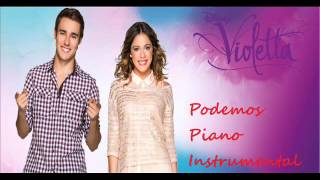 Violetta 2 Podemos Piano Instrumental [upl. by Kramal]