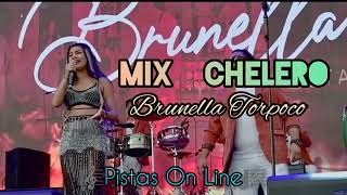 Mix Chelero Brunella Torpoco PISTA KARAOKE ORQUESTADO [upl. by Itak]