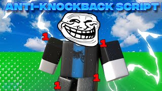 ANTIKNOCKBACK Script for Roblox Bedwars  No Knockback [upl. by Fedora572]