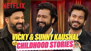 Vicky amp Sunny Kaushals MOST RELATABLE Childhood Tales 🤣 TheGreatIndianKapilShow [upl. by Sonitnatsnoc]