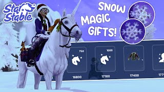 Winter Village Is Here Winter Magic and More  Star Stable [upl. by Hamilton]