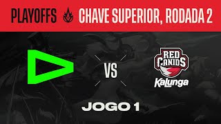 CBLOL 2024 1ª Etapa  Playoffs  LOUD x RED Kalunga Jogo 1 [upl. by Gallenz]