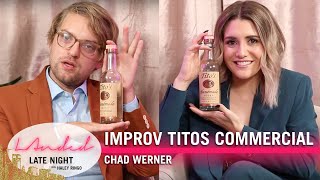 LAnded Late Night  Improv Titos Commercial [upl. by Graniela]