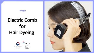 MONDGLAC Electric Comb for Hair Dyeing [upl. by Tnilc727]