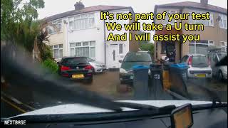 Driving Test Route Morden London 29 June 2023 [upl. by Adnamas]