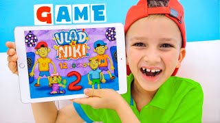 Vlad and Niki 12 Locks 2  New game for kids [upl. by Teiluj]