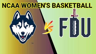 UConn Huskies vs Fairleigh Dickinson Knights  20242025 NCAA Womens Basketball Live Score [upl. by Grose]