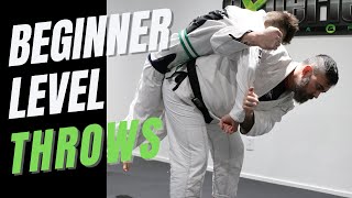 JiuJitsu Fundamentals  Basic Throwing Techniques for Beginners [upl. by Theurich762]