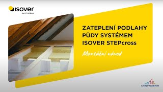 Zateplení podlahy půdy systémem STEPcross [upl. by Junia]