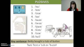 ENGLISH CONSONANTS  Alveolar Plosives [upl. by Anwahsak]