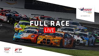 LIVE  FULL RACE  Indianapolis 8 Hour IGTC  Fanatec GT America 2024 [upl. by Nazay]