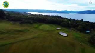 Gourock Golf Club  Hole 2  FlyThru [upl. by Dlawso774]