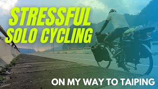 STRESSFUL SOLO CYCLING  BIKE TOURING MALAYSIA  MARIN FOUR CORNERS 2021 [upl. by Atwood518]