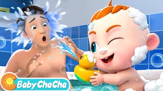 Bath Song  Lets Take a Bath  Fun Bath Time Song  Baby ChaCha Nursery Rhymes for Toddlers [upl. by Brunhilda]