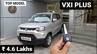 2021 Maruti Suzuki SPresso VXI PLUS  ₹ 46 Lakhs  Interior Exterior Features Pricing [upl. by Kali]