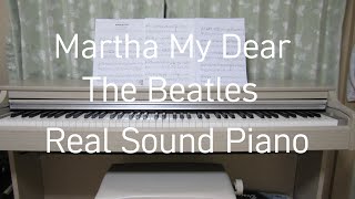 Martha My Dear Piano Solo [upl. by Spohr338]