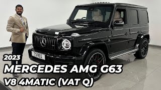 2023 Mercedes AMG G63 V8 4Matic VAT Q [upl. by Magnum]