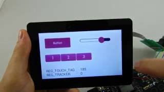 Using capacity touchscreen Riverdi TFT module [upl. by Dihahs]