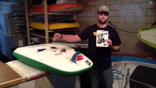 Badfish River SUP TipsIntro To Fins [upl. by Aivle]