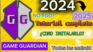 COMO INSTALAR Y USAR GAME GUARDIAN CORRECTAMENTE Android 11 al 13  how to use Game guardian [upl. by Necyrb]