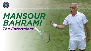 MANSOUR BAHRAMI THE ENTERTAINER  His Best Moments from Wimbledon 2023 [upl. by Banwell703]