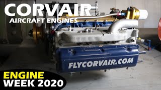 FlyCorvair  Corvair Aircraft Engine  ENGINE WEEK 2020 [upl. by Skrap470]