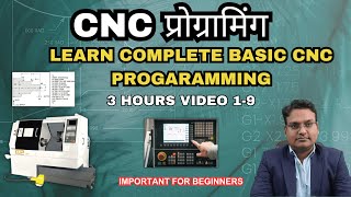 complete cnc programming with all canned cycle and complete basic programming CNC PROGRAMMING [upl. by Nivak833]