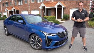 Is the 2022 Cadillac CT4V Blackwing 10speed the BEST sport sedan to BUY [upl. by Nettie]