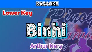 Binhi by Arthur Nery Karaoke  Male Key [upl. by Wiener]