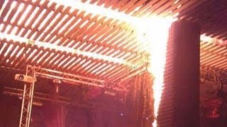 Deadly nightclub fire during concert in Romania [upl. by Acsecnarf]