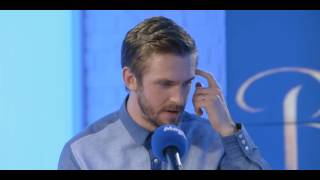 Dan Stevens does his Beast voice Beauty and the Beast [upl. by Zolner165]