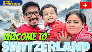 Welcome To Switzerland🇨🇭😍  Bharti Singh  Haarsh Limbachiyaa  Golla [upl. by Klarika]