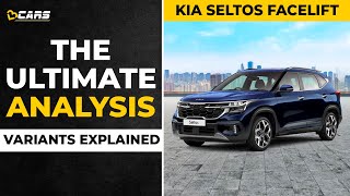 Kia Seltos Variants Explained Petrol  HTE HTK HTK HTX HTX GTX X Line  July [upl. by Kelam687]