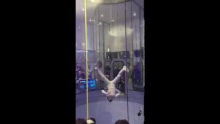 Indoor Skydiver Dances to Chandelier [upl. by D'Arcy209]