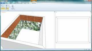 Wall tiles on panels in pConplanner [upl. by Alegnave]