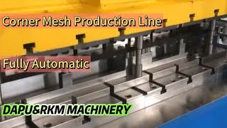 FULL AUTOMATIC CORNER MESH PRODUCTION LINE [upl. by Mick]