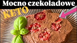 Czekoladowe KETO  ciasto bez pieczenia 😱😍 [upl. by Bhayani]