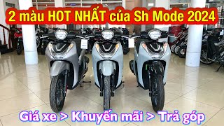 Sh Mode 2024 Màu Bạc Nhám và Xám Xi Măng  Bán trả góp cơ hội quay số trúng Sh350i shmode2024 [upl. by Keary17]