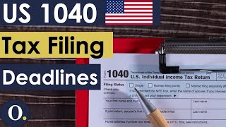 Expat 1040 Tax Filing Deadlines amp IRS Forms for Americans Living Abroad [upl. by Hewe]