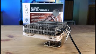 Noctua NH L12Sx77 review del mejor disipador de bajo perfil de Noctua  GameIt ES [upl. by Doowron]