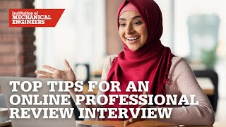 Top Tips for an Online Professional Review Interview [upl. by Ahseinet]