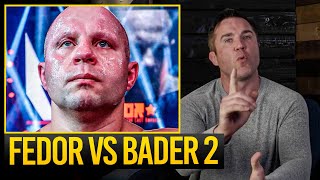 Bellator 290 Bader vs Fedor  THE EPIC MATCHUP  Why It Matters with Chael Sonnen [upl. by Aggappe]