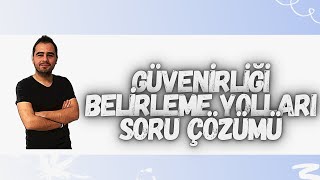 GEÇERLİKGÜVENİRLİK GÜVENİRLİĞİ BELİRLEME YOLLARI SORU ÇÖZÜMÜ4 [upl. by Idnahs826]