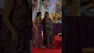 Rani Mukerji and Tanishaa Mukerji bring cousin goals to life at the Durga Puja pandal [upl. by Zetes]