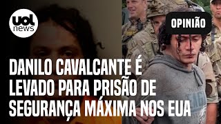 Brasileiro capturado nos EUA Danilo Cavalcante é levado para prisão de segurança máxima [upl. by Tunnell295]