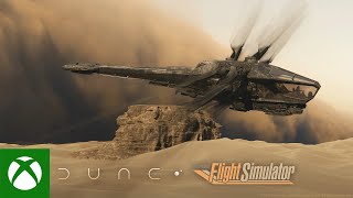 Microsoft Flight Simulator  Dune Expansion Launch Trailer [upl. by Ennail]