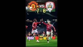 Man Utd vs Barnsley 70 Goals HighlightsRashford amp Garnacho Goal🔴😍shorts manchesterunited trend [upl. by Caterina]