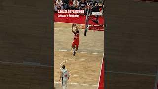 Canaan amp Bolomboy alley up dunk crvenazvezda basketball euroleague [upl. by Raynor]