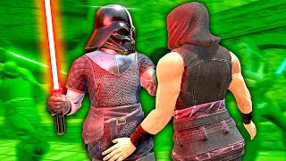 DARTH VADER Fights the JEDI Army  Blade and Sorcery VR Mods Star Wars [upl. by Cirre]